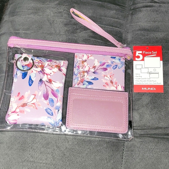 mundi Handbags - 5 piece wallet set